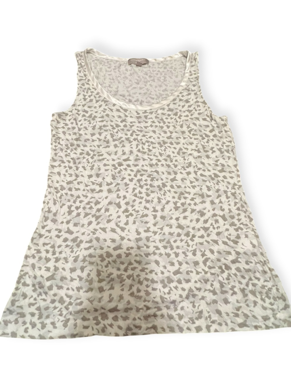 Banana Republic Luxe Touch Sleeveless Top Abstract Print M